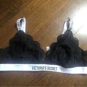 Victoria's Secret Black Lace Bralette